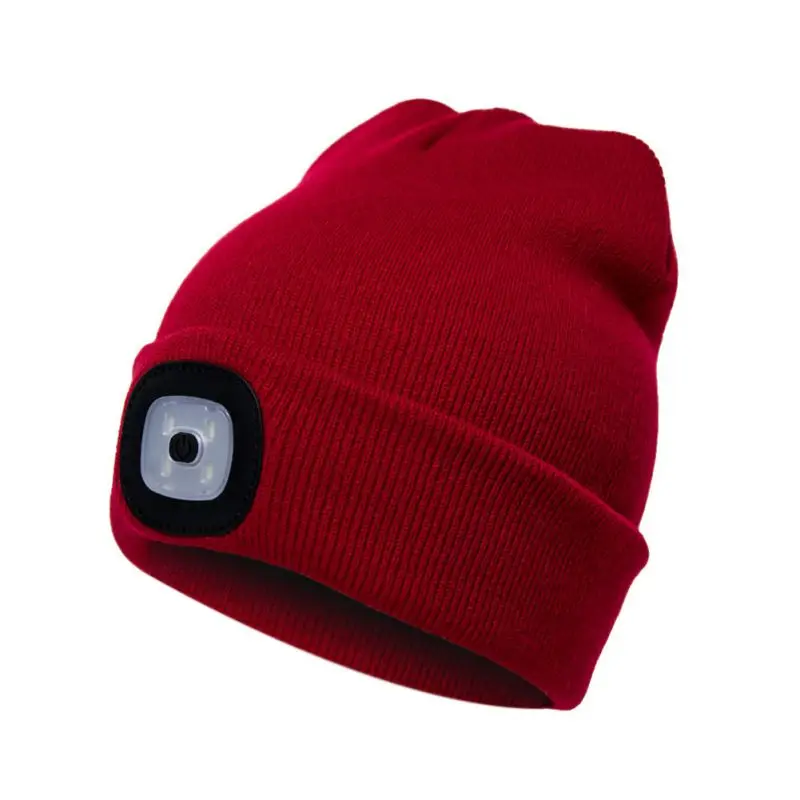 Knitted Hat With LED Light 3-file Brightness Battery Operated Lighting Beanie Cap Outdoor Fishing Running Climbing Apparel
Knitted Hat With LED Light 3-file Brightness Battery Operated Lighting Beanie Cap Outdoor Fishing Running Climbing Apparel