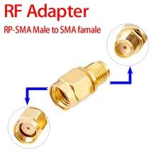 

1pcs RP-SMA Male To SMA Famale Or SMA Male (male Pin) To RP-SMA (male Pin) Famale RF Coaxial Connector