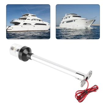 12-24V 6/8/10/12 inch Marine Boat Sailing Light Lamp Yacht Stern Anchor Light IP66 Waterproof LED Navigation Light
12-24V 6/8/10/12 inch Marine Boat Sailing Light Lamp Yacht Stern Anchor Light IP66 Waterproof LED Navigation Light