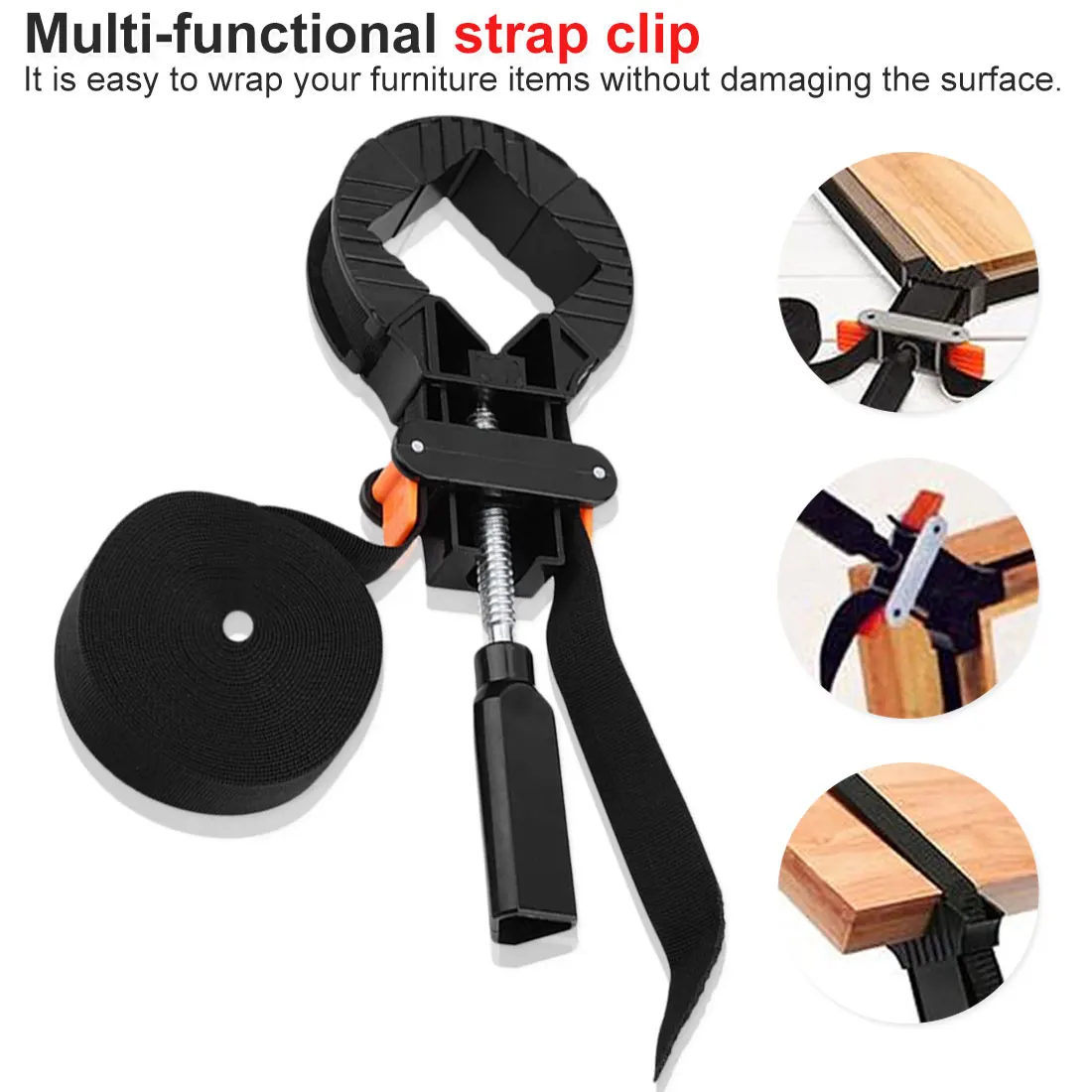 Hardware Tools Adjustable Rapid Corner Clamp Strap Band Right Angle Polygonal clip Multifunction clamp
Hardware Tools Adjustable Rapid Corner Clamp Strap Band Right Angle Polygonal clip Multifunction clamp