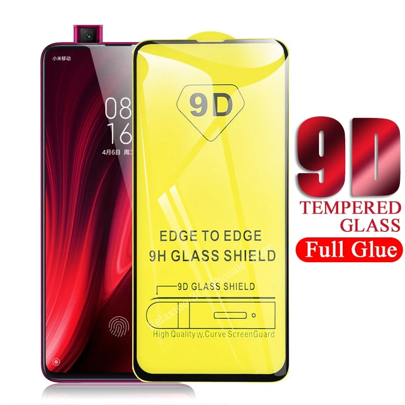 Mi 9 9T 9lite A2 A3 Note10 Note9 pro 9S полное защитное закаленное стекло 9D | Мобильные телефоны и