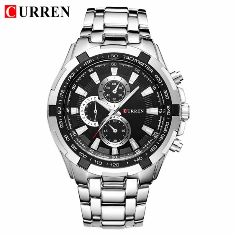 CURREN Watches Men Top Brand Luxury Fashion Casual Watch Male Stainless Steel Waterproof Quartz Wristwatch Relogio Masculino
CURREN Watches Men Top Brand Luxury Fashion Casual Watch Male Stainless Steel Waterproof Quartz Wristwatch Relogio Masculino