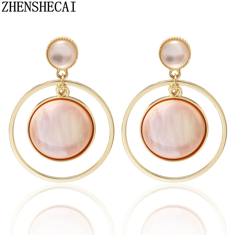 2019 New Colorful alloy round pendant drop earrings for women unique design geometric statement earrings wedding jewelry
2019 New Colorful alloy round pendant drop earrings for women unique design geometric statement earrings wedding jewelry