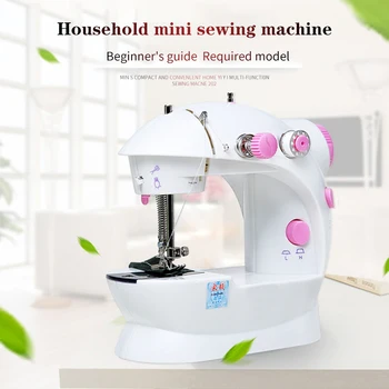 2020 Handheld Sewing Machine Sewing Machine Pink ABS Electric Mini Desktop Single Needle Portable Small Mini Sewing Machine Home
2020 Handheld Sewing Machine Sewing Machine Pink ABS Electric Mini Desktop Single Needle Portable Small Mini Sewing Machine Home