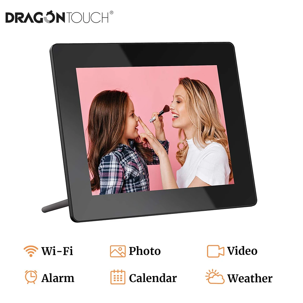 Цифровая фоторамка Dragon Touch Classic8, сенсорный экран 8 дюймов HD IPS, Wi-Fi, беспроводная рамка для фотографий, обмен фотографиями и видео через приложение по электронной почте
Цифровая фоторамка Dragon Touch Classic8, сенсорный экран 8 дюймов HD IPS, Wi-Fi, беспроводная рамка для фотографий, обмен фотографиями и видео через приложение по электронной почте