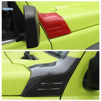 Lapetus Exterior Refit Kit Front Engine Hood Wrap Angle Corner Protection Cover Trim For Suzuki Jimny 2019 2020 ABS Carbon Fiber 
Lapetus Exterior Refit Kit Front Engine Hood Wrap Angle Corner Protection Cover Trim For Suzuki Jimny 2019 2020 ABS Carbon Fiber