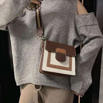 New Arrival Small Square Bag Women Fashion Messenger Bag Joker Shoulder Bags For Girls Panelled Travel Handbags Sac Main Femme 
New Arrival Small Square Bag Women Fashion Messenger Bag Joker Shoulder Bags For Girls Panelled Travel Handbags Sac Main Femme