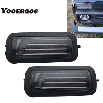 For Lada Niva 4X4 1995 LED DRL Lights With Running Turn Signal PMMA / ABS Plastic Function Accessories Car Styling Tuning
For Lada Niva 4X4 1995 LED DRL Lights With Running Turn Signal PMMA / ABS Plastic Function Accessories Car Styling Tuning