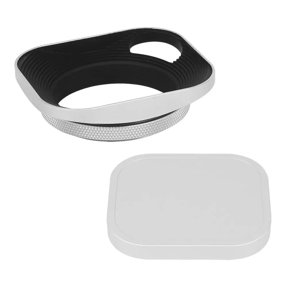 Haoge Metal Screw-in Lens Hood with Hollow Out Designed and Metal Cap are specially designed for the lens with 49mm filter size 
Haoge Metal Screw-in Lens Hood with Hollow Out Designed and Metal Cap are specially designed for the lens with 49mm filter size