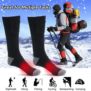 Remote Control Electric Hot Socks Heating Socks Outdoor Sports Skiing Cycling Sport Heated Socks Warm Essential /FFY/
Remote Control Electric Hot Socks Heating Socks Outdoor Sports Skiing Cycling Sport Heated Socks Warm Essential /FFY/