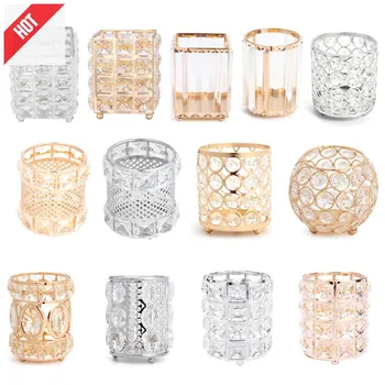Crystal Makeup Organizer Metal Storage Box European style Eyebrow Pencil Lipstick Holder Makeup Brush Holder Cosmetic Organizer
Crystal Makeup Organizer Metal Storage Box European style Eyebrow Pencil Lipstick Holder Makeup Brush Holder Cosmetic Organizer