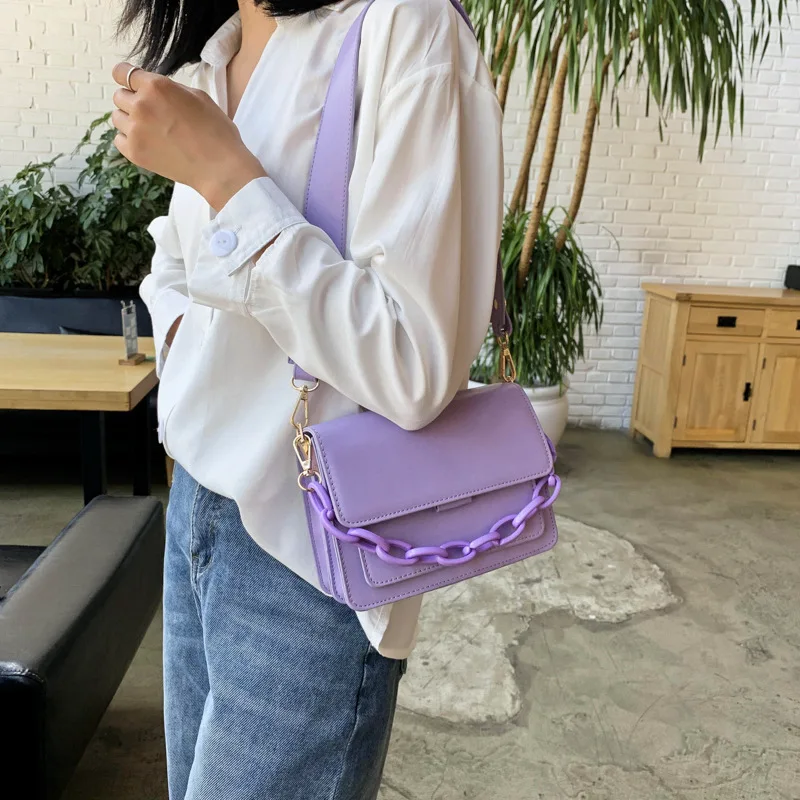 Chain Design New Mini PU Leather Flap Bags For Women 2020 Summer Lady Shoulder Handbag Female Fashion Cross Body Bag
Chain Design New Mini PU Leather Flap Bags For Women 2020 Summer Lady Shoulder Handbag Female Fashion Cross Body Bag