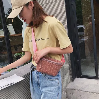 Women Bag Crocodile Print Chest Bag Multicolor Messenger Clutch female PU leather handbag Crossbody bag Fashion high quality 
Women Bag Crocodile Print Chest Bag Multicolor Messenger Clutch female PU leather handbag Crossbody bag Fashion high quality