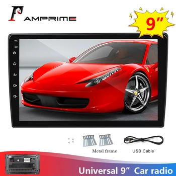 AMPrime 9" Car Autoradio radio 2 Din Multimedia Player Mirrorlink Auto Stereo Bluetooth USB FM Video MP5 Player With Rear Camera
AMPrime 9" Car Autoradio radio 2 Din Multimedia Player Mirrorlink Auto Stereo Bluetooth USB FM Video MP5 Player With Rear Camera