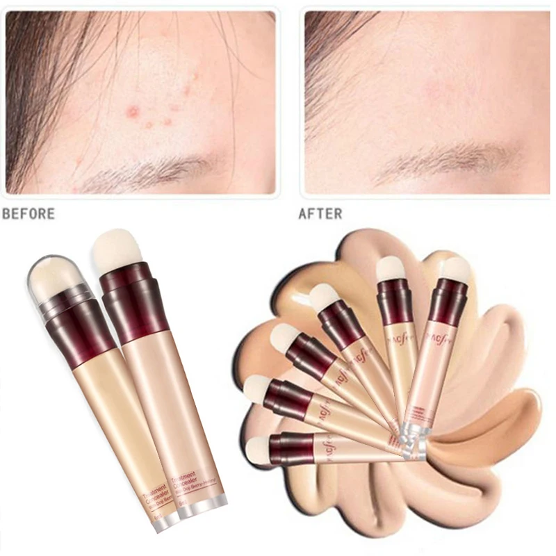 Eraser Shape Concealer Pen Liquid Concealer Stick Cover Repair Cream Facial Imperfections Cover Brightening Facial Makeup TSLM1 Eraser Shape Concealer Pen Liquid Concealer Stick Cover Repair Cream Facial Imperfections Cover Brightening Facial Makeup TSLM1