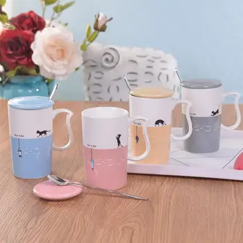 Fashion Cat Ceramic Cup Display Box Single Cup Mug Custom Coffee Cup Logo Custom Advertising Gift
Fashion Cat Ceramic Cup Display Box Single Cup Mug Custom Coffee Cup Logo Custom Advertising Gift