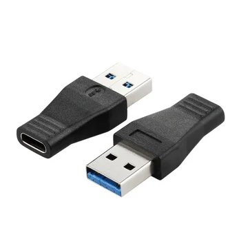High Speed USB 3.1 Type C Female to USB Centechia 3.0 Male Port Adapter USB-C to USB3.0 Type-A Connector Converter Black TXTB1
High Speed USB 3.1 Type C Female to USB Centechia 3.0 Male Port Adapter USB-C to USB3.0 Type-A Connector Converter Black TXTB1