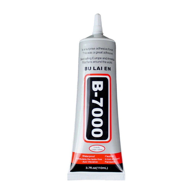 110ml Glass Glue B7000 Adhesive UV Glue Multi Purpose Glue Strong Epoxy Resin Diy Crafts Glass Touch Screen Phone Watch Repair
110ml Glass Glue B7000 Adhesive UV Glue Multi Purpose Glue Strong Epoxy Resin Diy Crafts Glass Touch Screen Phone Watch Repair
