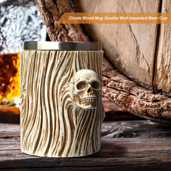 600ml Temperature Resistance Skull Mugs Resin Beer Disassembled Retro Cup Halloween Xmas Gifts for Club Bar Decoration
600ml Temperature Resistance Skull Mugs Resin Beer Disassembled Retro Cup Halloween Xmas Gifts for Club Bar Decoration