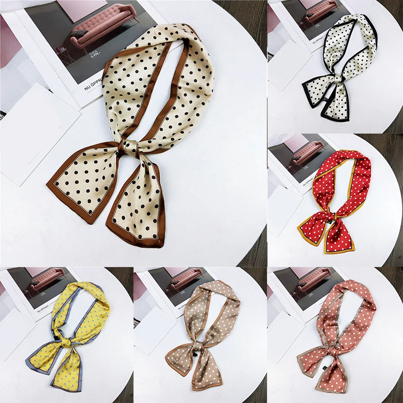 Streamers Hair Band DIY Scrunchies Hair Tie Band Satin Scarves Skinny Long Hair Scarf Kerchief Wrist Ribbon Silk Scarf Polka Dot
Streamers Hair Band DIY Scrunchies Hair Tie Band Satin Scarves Skinny Long Hair Scarf Kerchief Wrist Ribbon Silk Scarf Polka Dot