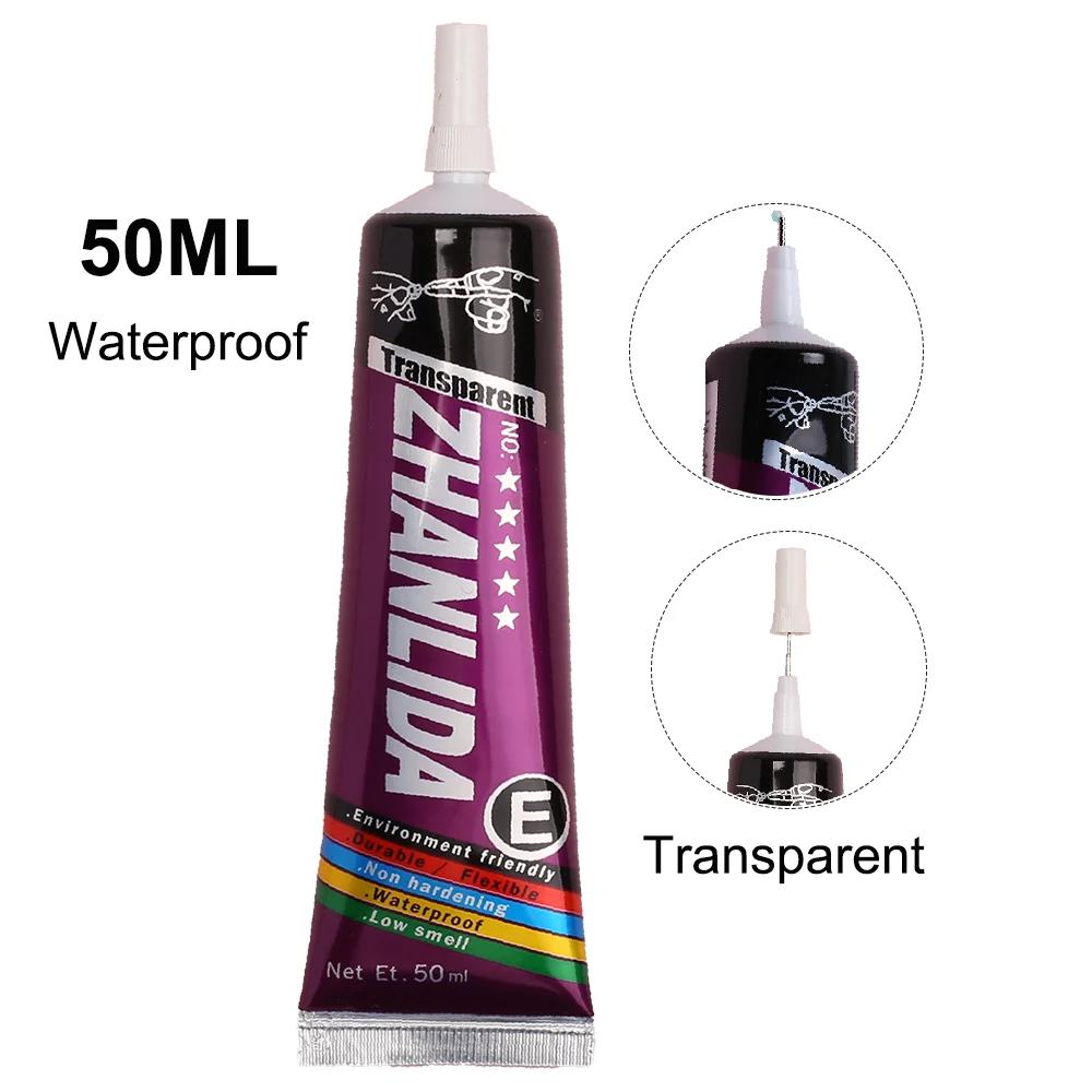 50ml Liquid Glue Super Strong Touch Screen Phone Cover Fabric Metal Clear Adhesive Epoxy Resin UV Industrial Lcd Hobby Material
50ml Liquid Glue Super Strong Touch Screen Phone Cover Fabric Metal Clear Adhesive Epoxy Resin UV Industrial Lcd Hobby Material