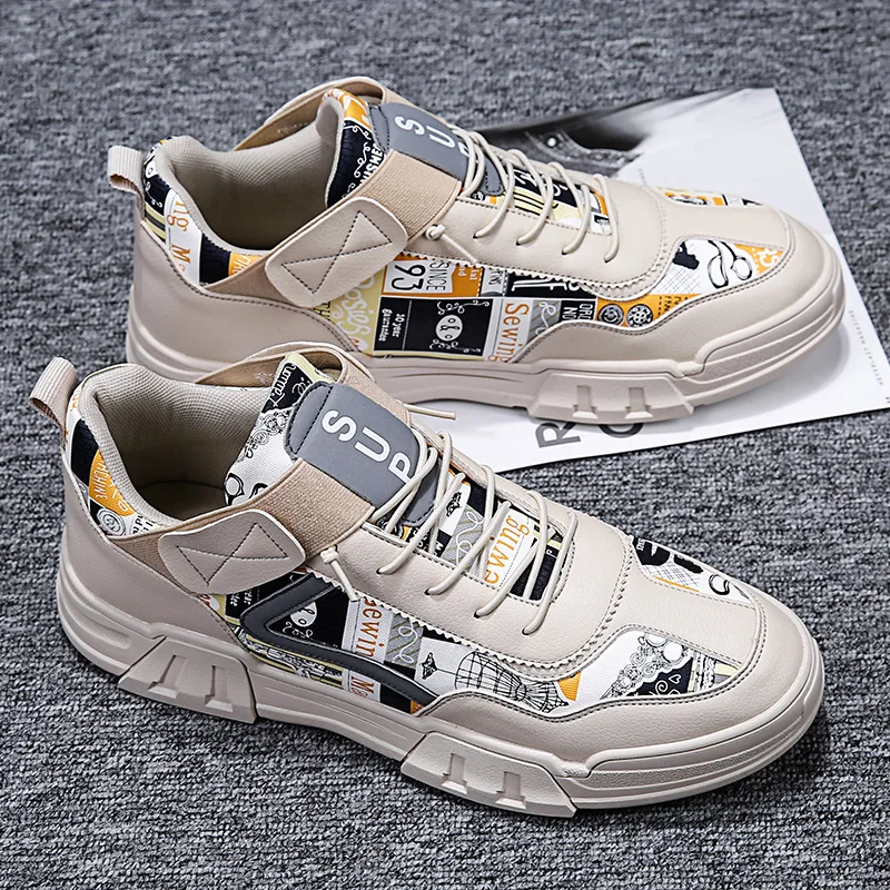 Mens Running Leather Casual Shoes Light Breathable Comfortable Casual Non-slip Wear-resisting Height Increasing Man Sneakers
Mens Running Leather Casual Shoes Light Breathable Comfortable Casual Non-slip Wear-resisting Height Increasing Man Sneakers