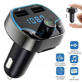 Wireless Bluetooth 4.2 TF Car MP3 Player FM Transmitter USB Charger Kit For Mobile Phone Wireless Car MP3 Player USB Aux Car Kit
Wireless Bluetooth 4.2 TF Car MP3 Player FM Transmitter USB Charger Kit For Mobile Phone Wireless Car MP3 Player USB Aux Car Kit