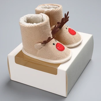 Winter Baby Shoes Christmas Plus Velvet Warm Soft Bottom Non-slip Infant Baby Toddler Shoes for 0-18 month baby
Winter Baby Shoes Christmas Plus Velvet Warm Soft Bottom Non-slip Infant Baby Toddler Shoes for 0-18 month baby