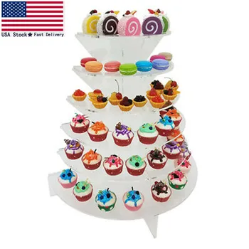 NEW! CUPCAKE/SUSHI/HORS D'OEUVRES/DESSERT DISPLAY 6 TIER STAND - ACRYLIC SHELF
NEW! CUPCAKE/SUSHI/HORS D'OEUVRES/DESSERT DISPLAY 6 TIER STAND - ACRYLIC SHELF