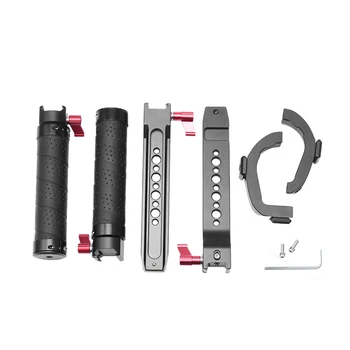 UURig DH13 Dual Handle Handgrip Stabilizer with 2 Cold Shoe Mount for DJI Ronin S/SC Camera Adjustable Extend Holder Handlebar
UURig DH13 Dual Handle Handgrip Stabilizer with 2 Cold Shoe Mount for DJI Ronin S/SC Camera Adjustable Extend Holder Handlebar