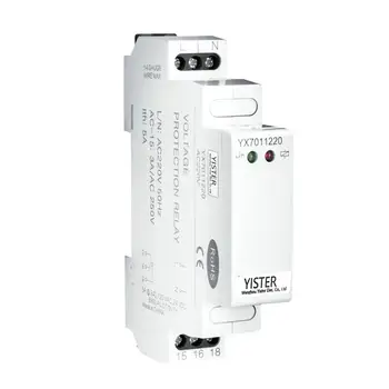 YX7011 Single-phase Voltage Control Monitoring Relay Over and Under voltage Protection range 15% with LED 50/60Hz 110V
YX7011 Single-phase Voltage Control Monitoring Relay Over and Under voltage Protection range 15% with LED 50/60Hz 110V