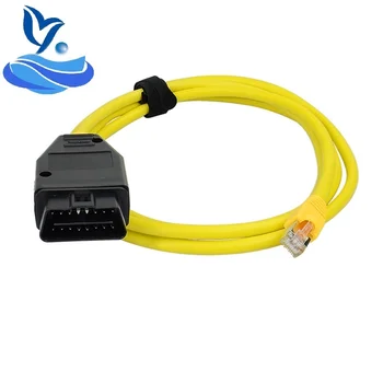 E-SYS F-series ICOM OBD2 Coding Diagnostic Cable Ethernet to OBD ESYS Data OBDII E-SYS Coding Hidden ENET Data TOOL
E-SYS F-series ICOM OBD2 Coding Diagnostic Cable Ethernet to OBD ESYS Data OBDII E-SYS Coding Hidden ENET Data TOOL