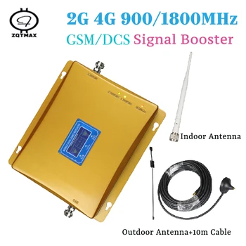 ZQTMAX 2g 4g cell phone signal booster 70dB 900 1800 Signal Repeater GSM LTE Cellular Booster for home with antenna
ZQTMAX 2g 4g cell phone signal booster 70dB 900 1800 Signal Repeater GSM LTE Cellular Booster for home with antenna
