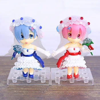 Re:Starting Life In Another World From Zero Rem & Ram Bride Ver. PVC Figure Toys Brinquedo 2pcs/set
Re:Starting Life In Another World From Zero Rem & Ram Bride Ver. PVC Figure Toys Brinquedo 2pcs/set