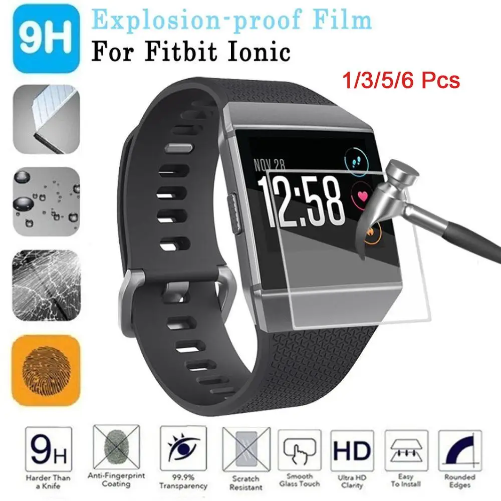 1/3/5/6Pcs For Fitbit Ionic SmartWatch New HD Clear/Anti-Glare Matte Screen Protector Protective Film Guard (Not Tempered Glass)
1/3/5/6Pcs For Fitbit Ionic SmartWatch New HD Clear/Anti-Glare Matte Screen Protector Protective Film Guard (Not Tempered Glass)