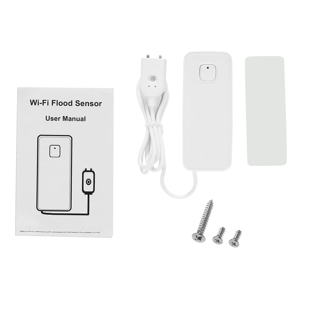 Home WIFI Water Leakage Alarm Detector Independent Water Leak Sensor Detection Flood Alert Overflow Security Alarm App control
Home WIFI Water Leakage Alarm Detector Independent Water Leak Sensor Detection Flood Alert Overflow Security Alarm App control