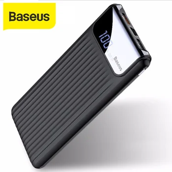 Baseus 10000mAh Power Bank Quick Charger 2A 3.0 Portable External Battery Charger Travel With Digital Player Powerbank For Phone
Baseus 10000mAh Power Bank Quick Charger 2A 3.0 Portable External Battery Charger Travel With Digital Player Powerbank For Phone
