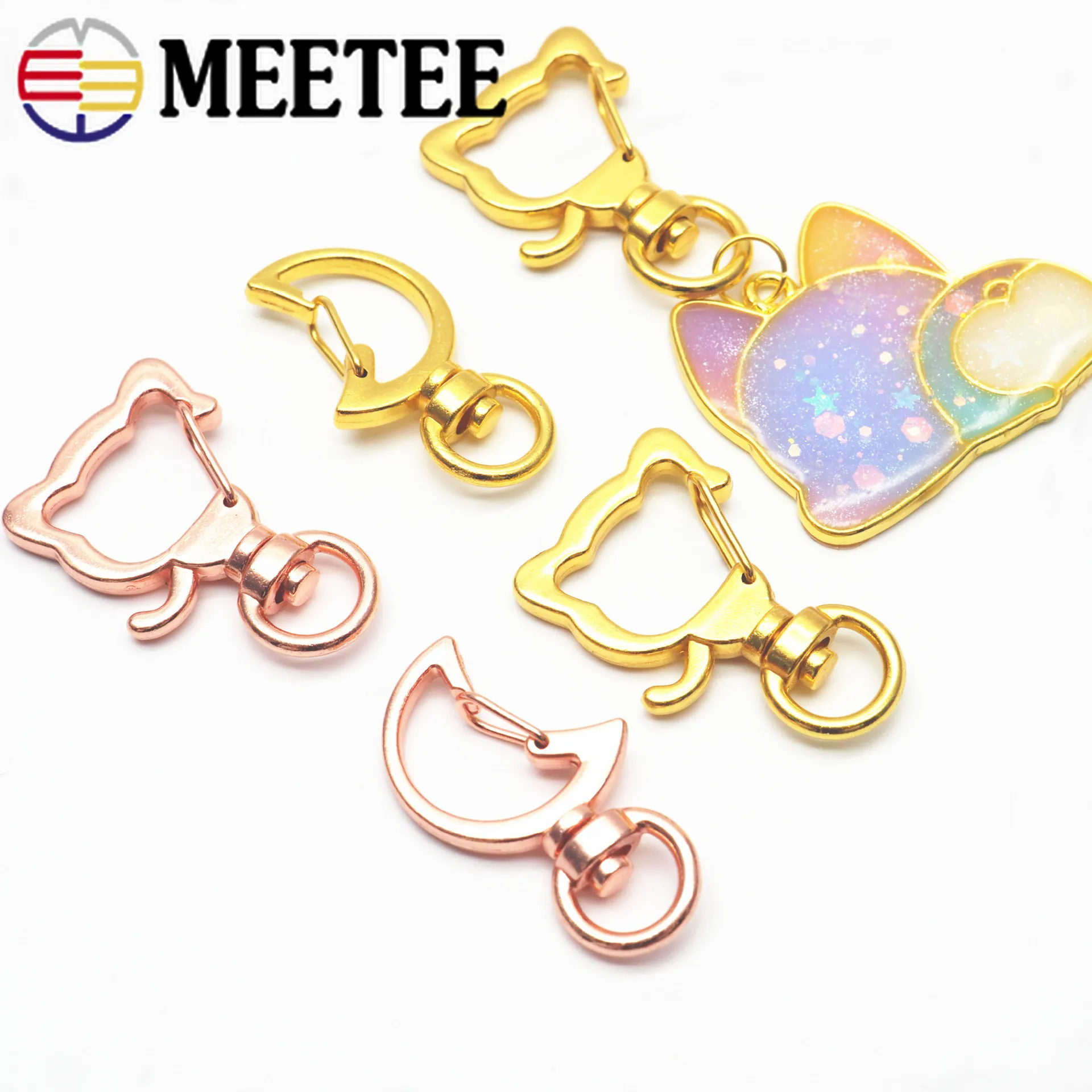Meetee 20x35mm Metal Key Chain O D Ring Buckle Swivel Trigger Clips Snap Hook Keychain Shackles DIY Bag Accessories Decoration
Meetee 20x35mm Metal Key Chain O D Ring Buckle Swivel Trigger Clips Snap Hook Keychain Shackles DIY Bag Accessories Decoration