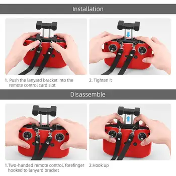 1PC Portable Remote Controller Hook Bracket with Strap Camera Air Belt 2 Drone For DJI Accessories Mavic Q6T7
1PC Portable Remote Controller Hook Bracket with Strap Camera Air Belt 2 Drone For DJI Accessories Mavic Q6T7