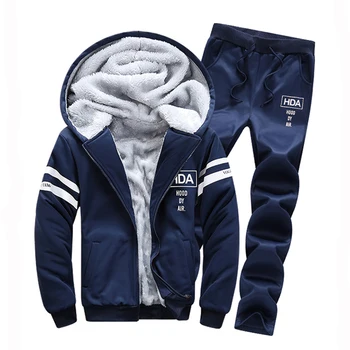 2019 Winter Warm Sport Suit Men Blue Velvet Printed Long Sleeve Coat Thick Drawstring Pants Tracksuit Sets Casual Clothes Male 
2019 Winter Warm Sport Suit Men Blue Velvet Printed Long Sleeve Coat Thick Drawstring Pants Tracksuit Sets Casual Clothes Male