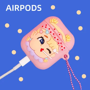 Cartoon Soft Silicone Case For Apple Airpods Protective Cover Wireless Earphone Case Cute Girl Headphone Protector Case
Cartoon Soft Silicone Case For Apple Airpods Protective Cover Wireless Earphone Case Cute Girl Headphone Protector Case
