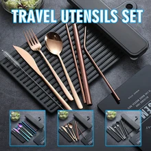 9Pcs/Set Stainless Steel Utensils Portable Travel Lunch Tableware Camping Cutlery Fork Spoon Straw Set Outdoor Dinnerware Kit 
9Pcs/Set Stainless Steel Utensils Portable Travel Lunch Tableware Camping Cutlery Fork Spoon Straw Set Outdoor Dinnerware Kit