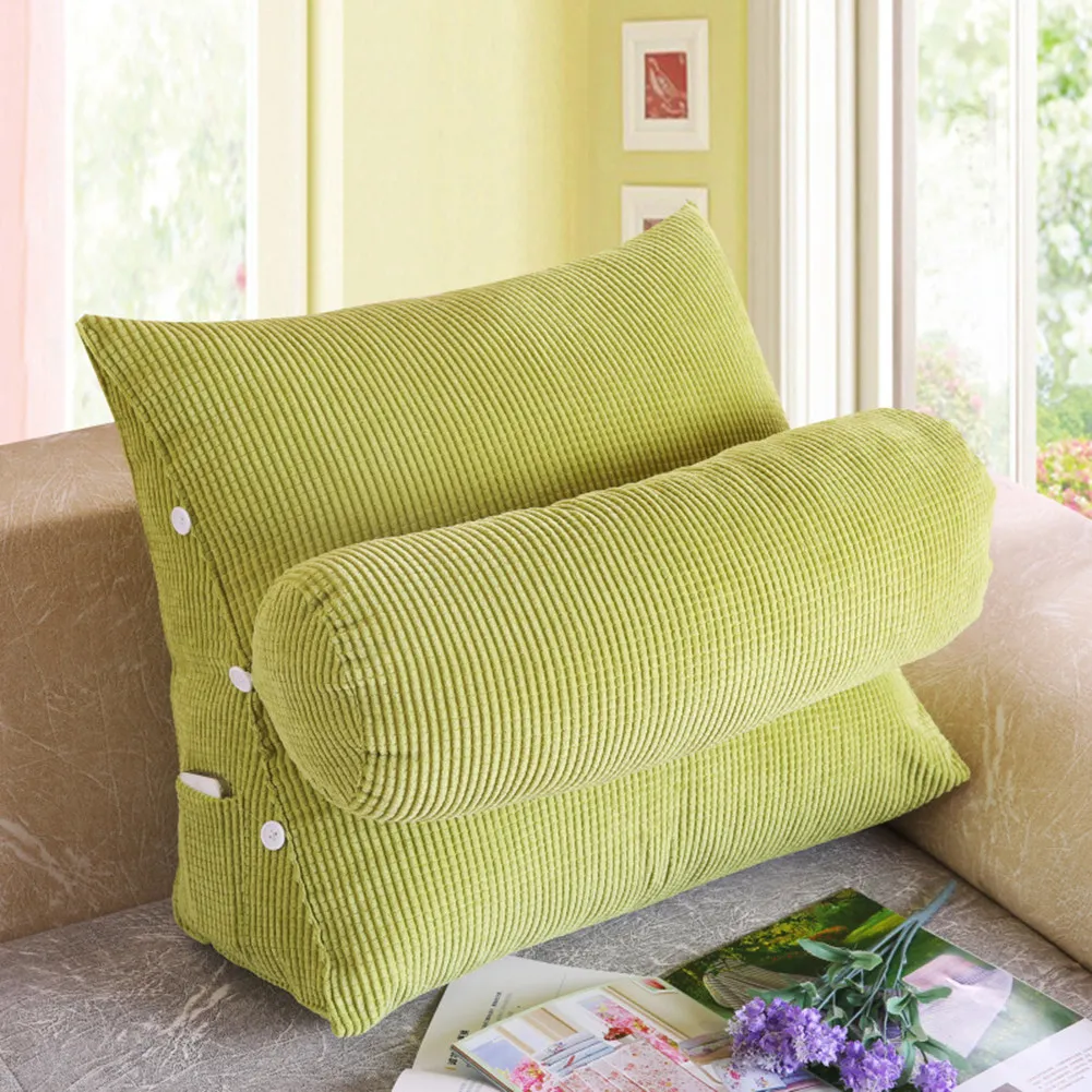 Johnear Upholstered backrest bolster wedge reading pillow headboard lumbar support cushion back rest pillows triangular
Johnear Upholstered backrest bolster wedge reading pillow headboard lumbar support cushion back rest pillows triangular