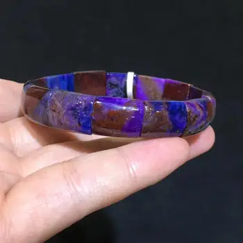 Genuine Natural Sugilite Blue Purple Gemstone Crystal Bead Stretch Bracelet 11.3x5mm Women Charms Bracelet AAAAA
Genuine Natural Sugilite Blue Purple Gemstone Crystal Bead Stretch Bracelet 11.3x5mm Women Charms Bracelet AAAAA
