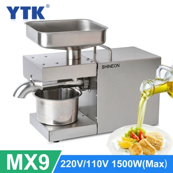 Automatic Cold Oil Pressing Machine Commercial Home Flaxseed Oil Extractor Continuous Peanut Oil Press
Automatic Cold Oil Pressing Machine Commercial Home Flaxseed Oil Extractor Continuous Peanut Oil Press