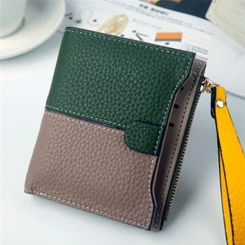 Fashion PU Leather Small Wallet Newest Women Short Wallet Wrist Buckle Zipper Coin Purse Credit Card Holder Carteira Hot Sale
Fashion PU Leather Small Wallet Newest Women Short Wallet Wrist Buckle Zipper Coin Purse Credit Card Holder Carteira Hot Sale