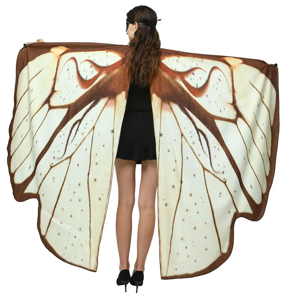 Women Butterfly Wings Shawl Lady Cape Costume Accessory Play the role of a comfortable and cute shawl Bufandas Mujeres #BZP
Women Butterfly Wings Shawl Lady Cape Costume Accessory Play the role of a comfortable and cute shawl Bufandas Mujeres #BZP
