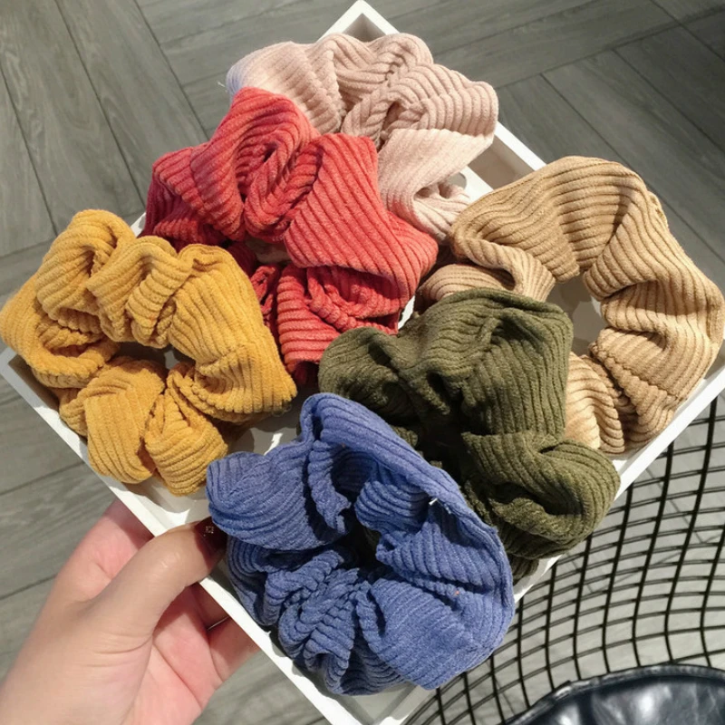 Vintage Autumn Winter Elastic Scrunchie Fabric Hairband Tie Stripe Horse Tail Check Pattern Rope Ring Loop Hair Accessories 
Vintage Autumn Winter Elastic Scrunchie Fabric Hairband Tie Stripe Horse Tail Check Pattern Rope Ring Loop Hair Accessories
