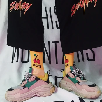 Drop Ship Adult Crew Cotton Socks Ins Letter Simple Fruit Pineapple Apple Strawberry Banana Cherry 2020 Young Street Fashion
Drop Ship Adult Crew Cotton Socks Ins Letter Simple Fruit Pineapple Apple Strawberry Banana Cherry 2020 Young Street Fashion