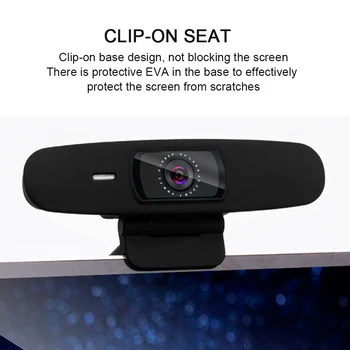 720P USB For Computer HD Webcam Wide Angle Auto Focusing Online Work Clip On Video Conference PC Home Office ABS Plug And Play
720P USB For Computer HD Webcam Wide Angle Auto Focusing Online Work Clip On Video Conference PC Home Office ABS Plug And Play